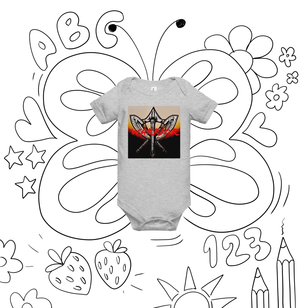 Warrior's Crest Baby Onesie product image (47)