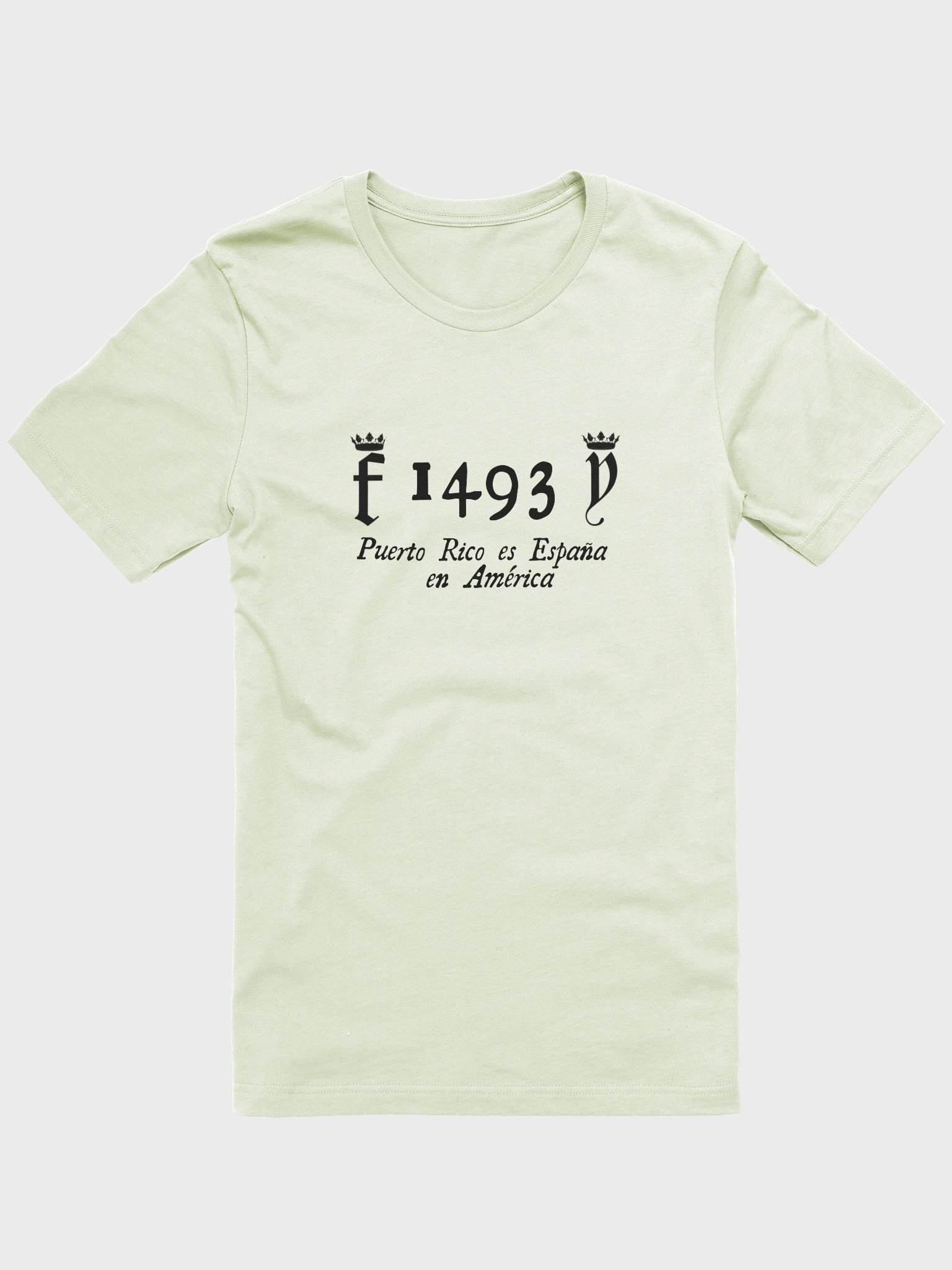 Camiseta color pastel - 1493 Puerto Rico es España en América product image (1)