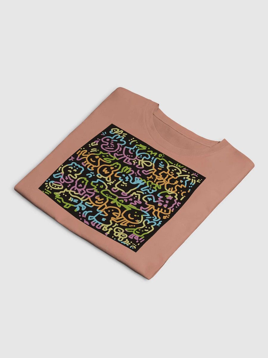 Whimsical Animal Doodle Crop Top product image (20)