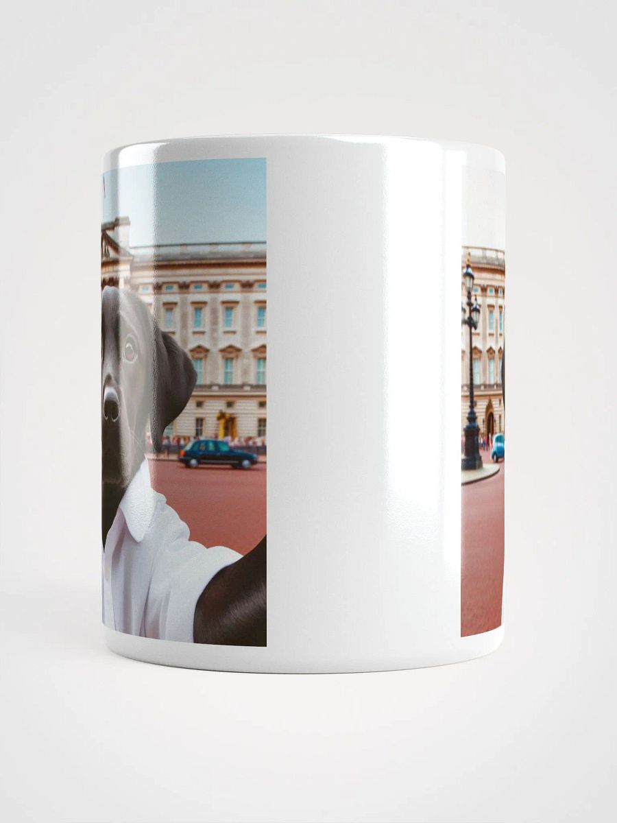 Buckingham Palace Paws and Pose Dog Selfie #Humorous Mug - White product image (5)