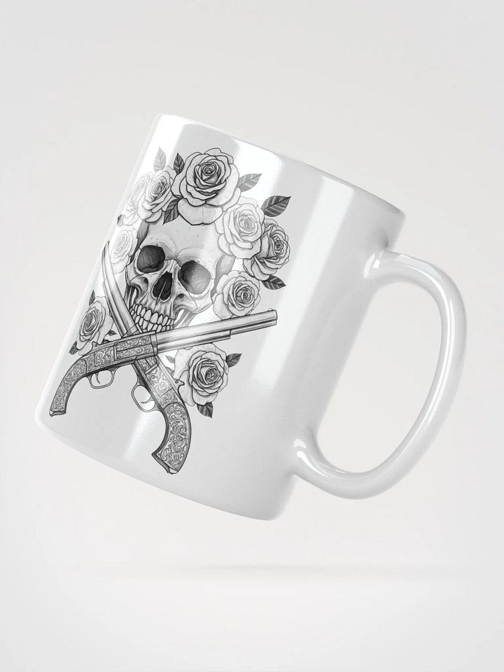 Roses & Guns Skull Mug product image (4)