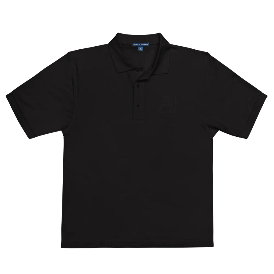 Men's Polo Shirt (Black Embroided Logo) product image (18)