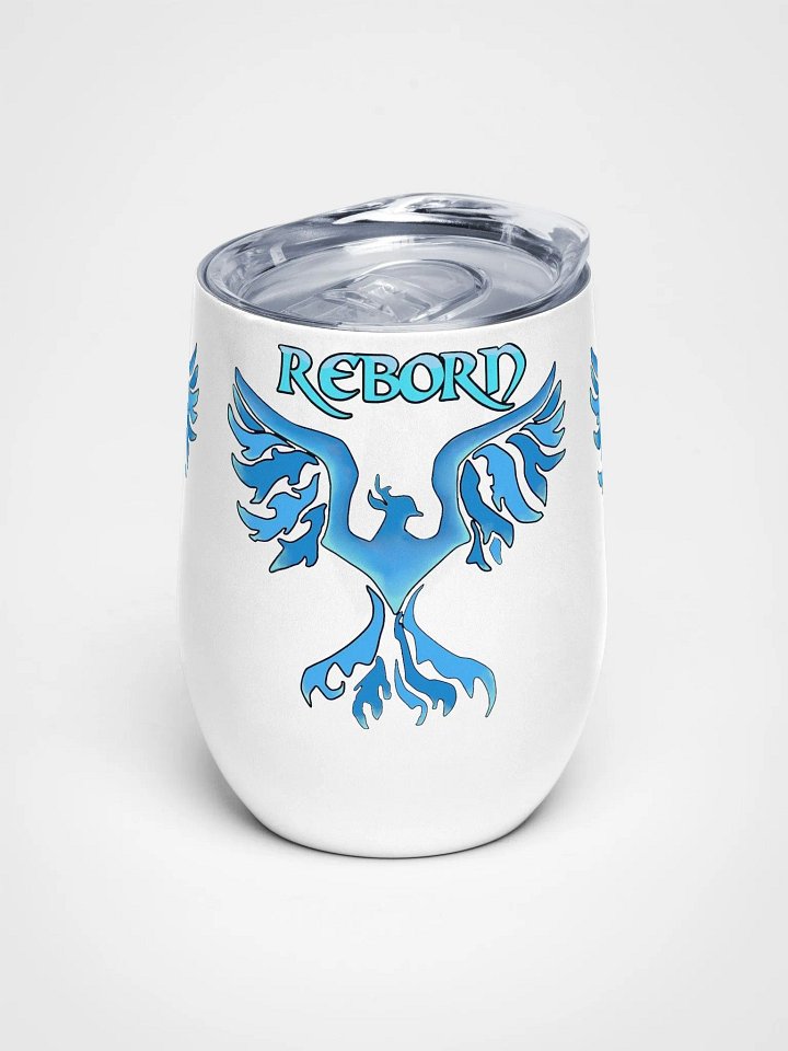Ice Phoenix Reborn Wine Tumbler product image (1)