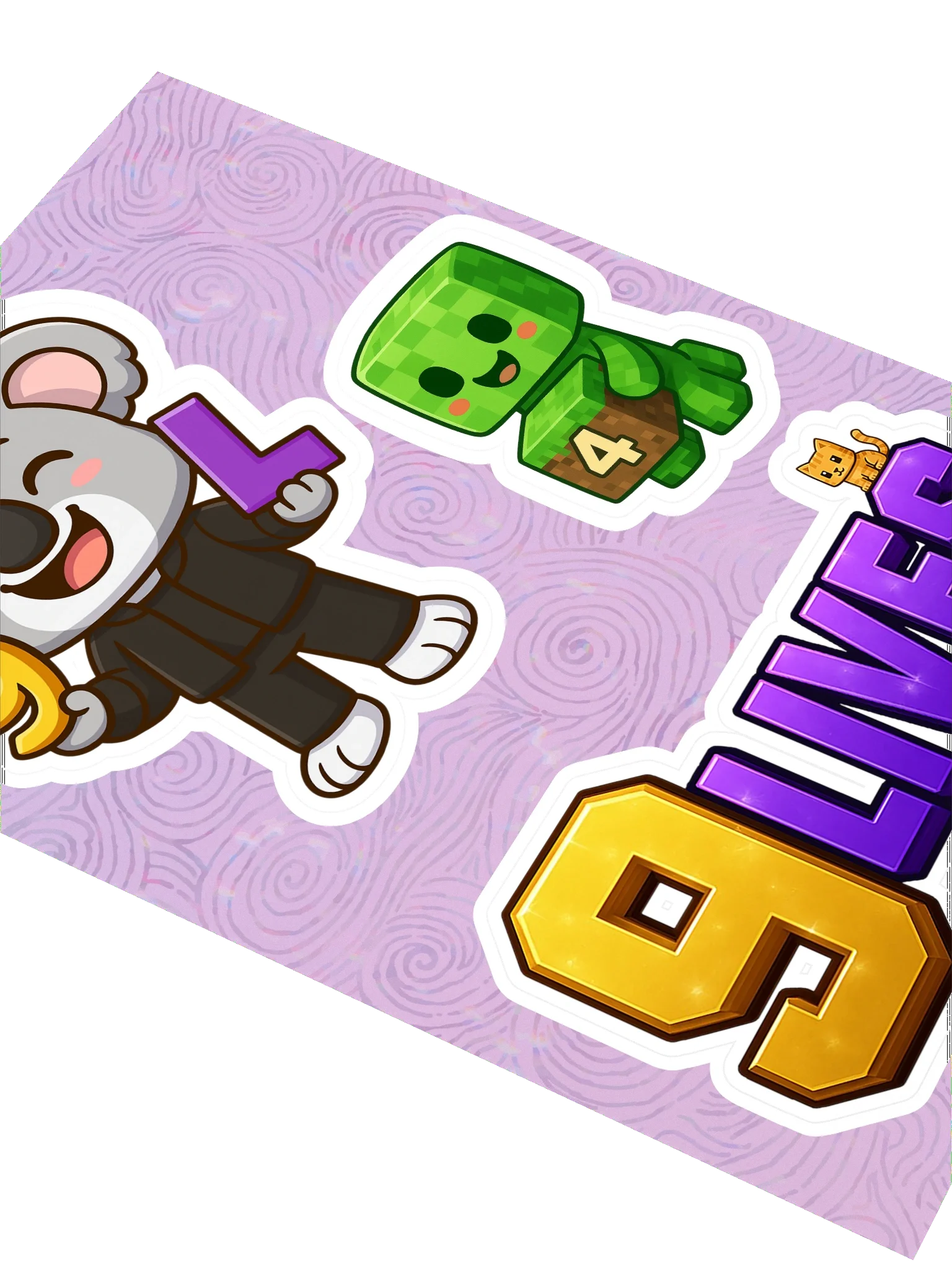 9LS4 Kayoss_Gaming Sticker Sheet product image (3)