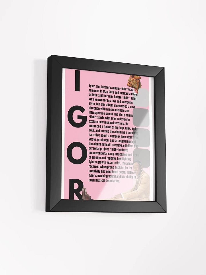 (8x10in) IGOR: Framed Matte Poster product image (2)