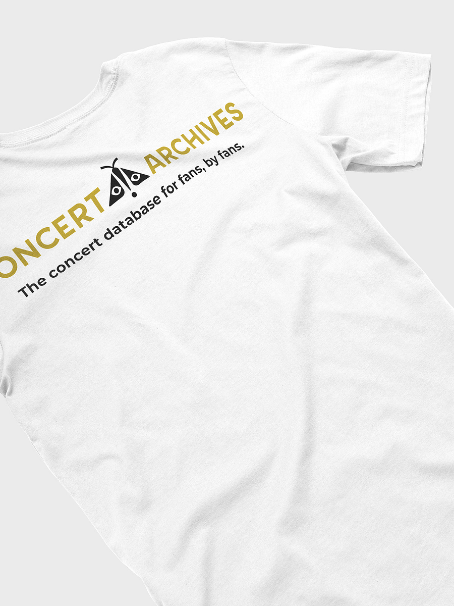 Simple Concert Moth Shirt w/ Logo (White) product image (6)