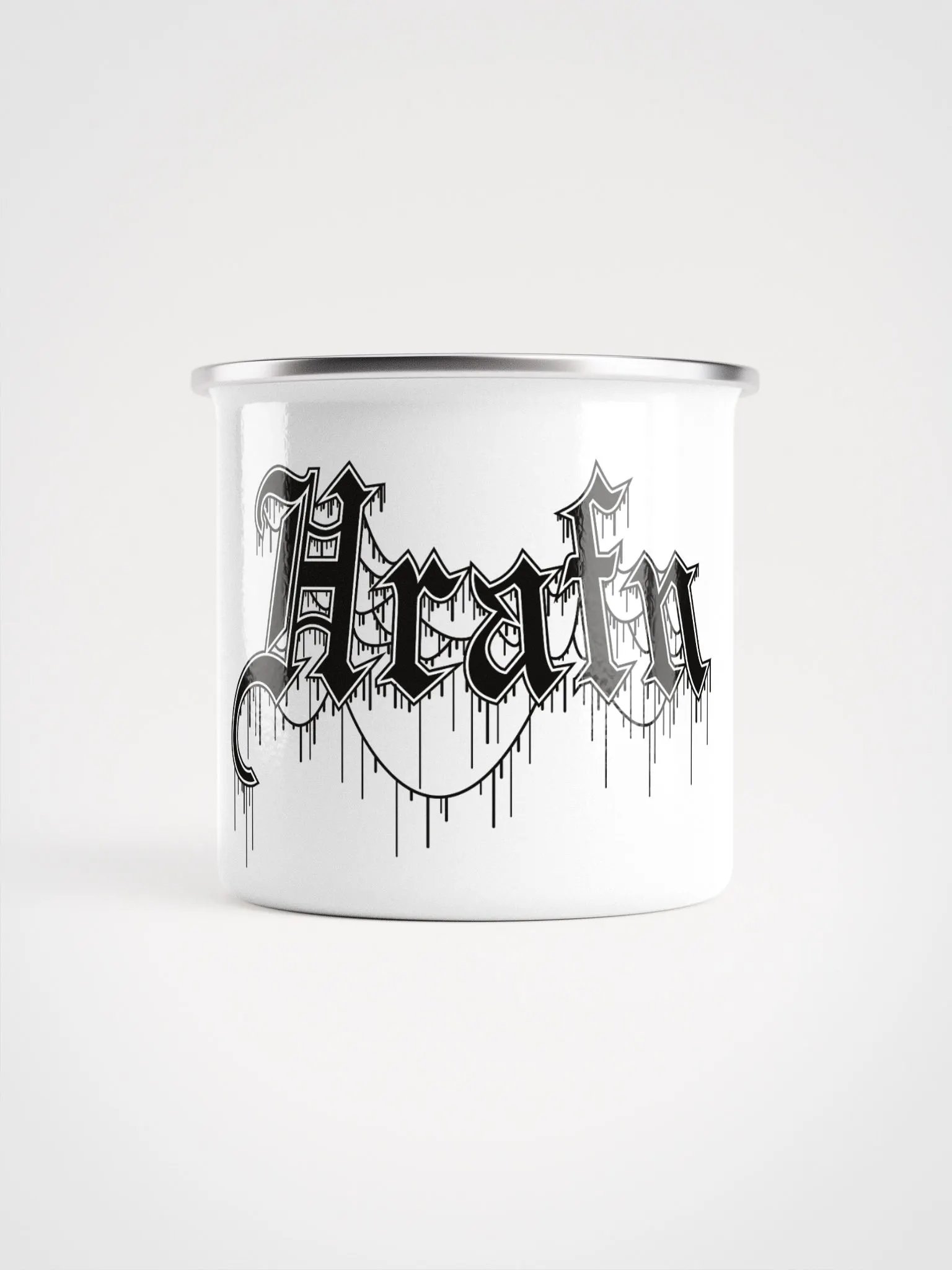 Gothic Hrafn Enamel Adventure Mug product image (1)