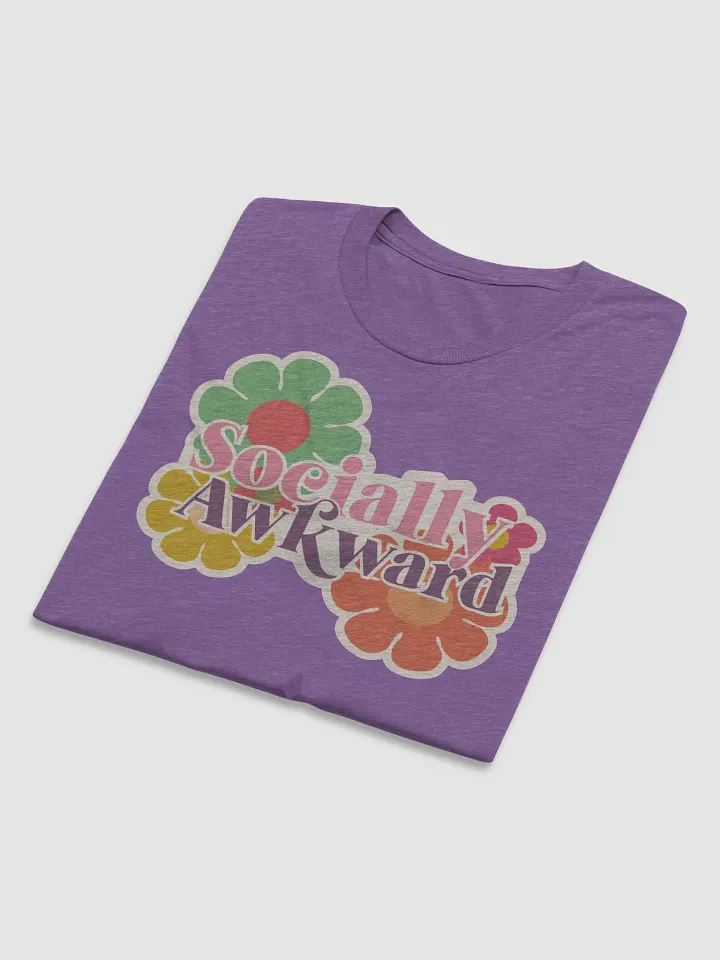 Socially Awkward Unisex Tri-Blend T-Shirt product image (1)