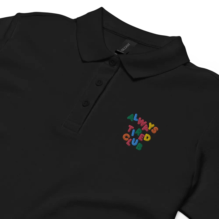 ALWAYS TIRED CLUB Polo Shirt product image (1)