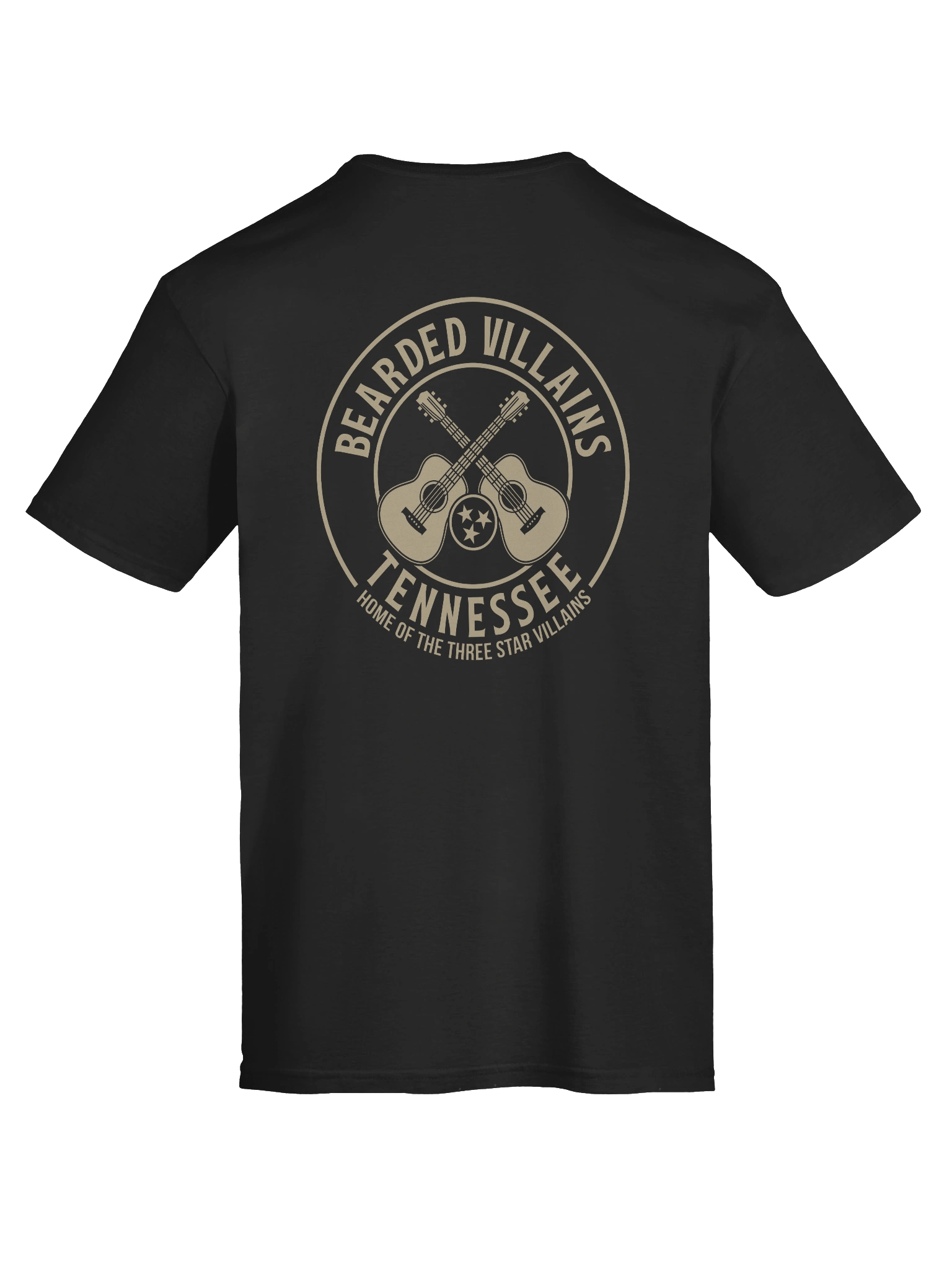 TSV Bearded Villains Tennessee Vandy Gold T-Shirt | Premium Brotherhood Tee | Southern Pride Apparel product image (11)