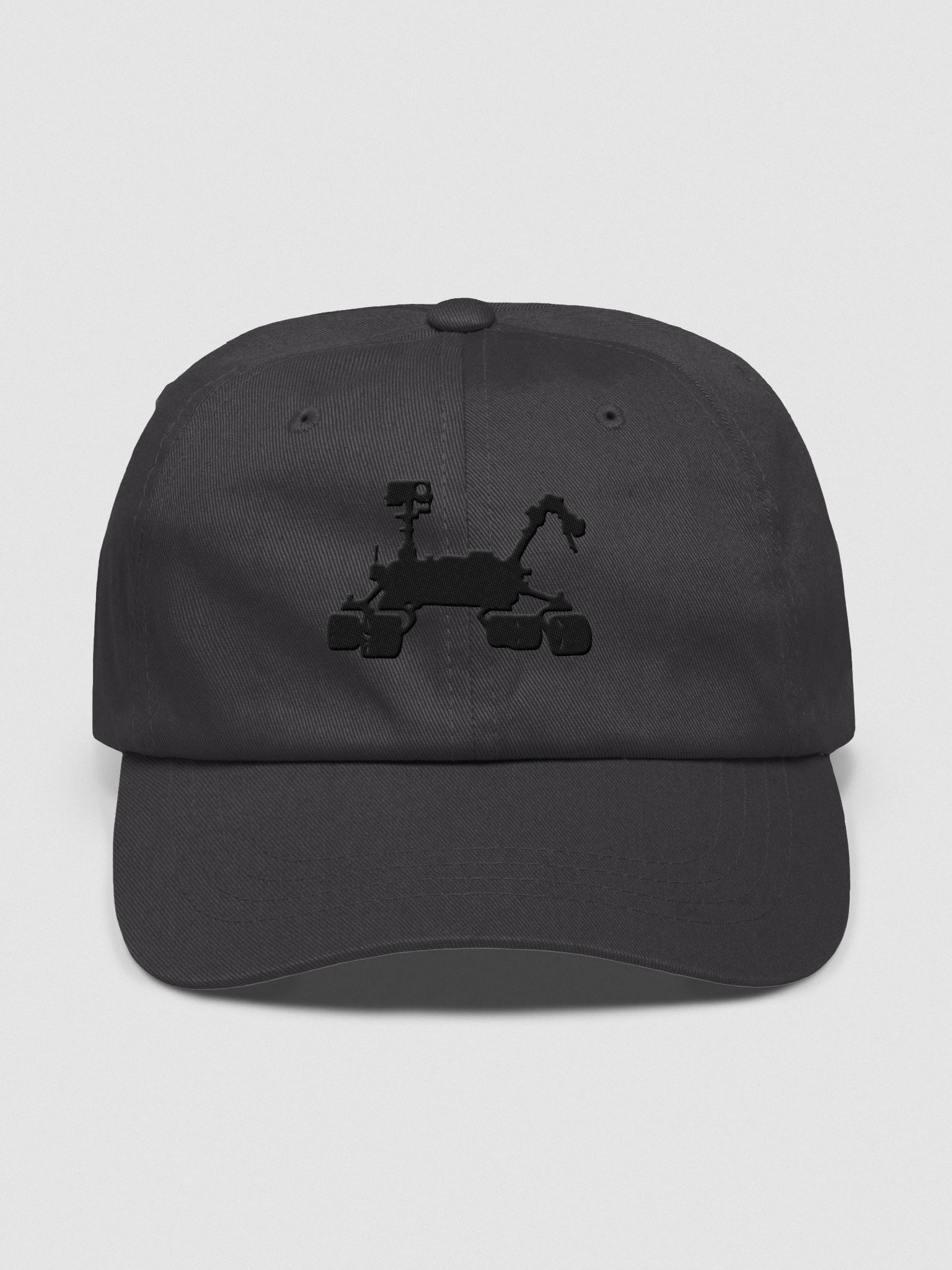 Rover Silhouette Hat – Minimalist Mars Rover Cap | NASA-Inspired Space Dad Hat product image (1)