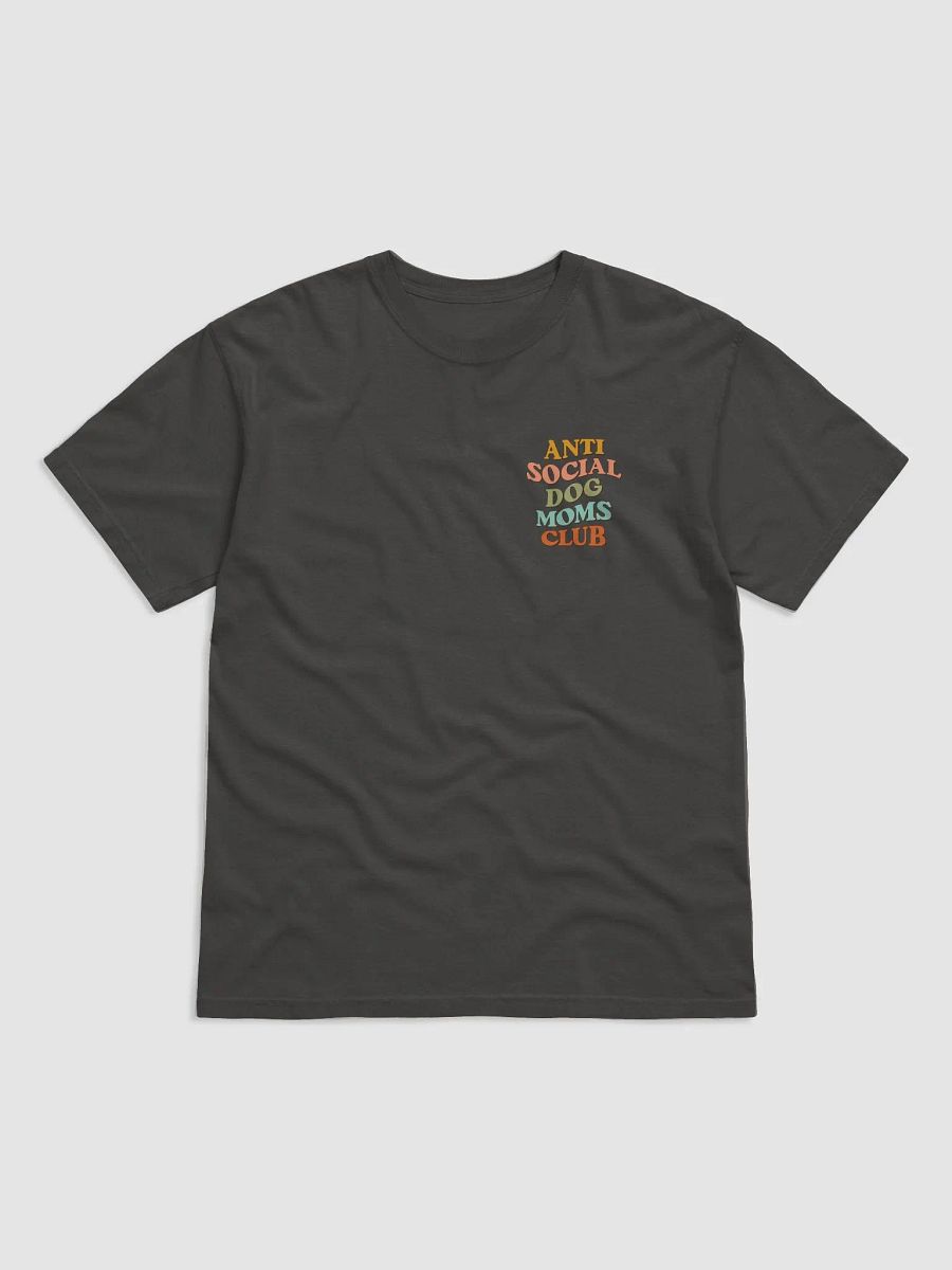 Anti Social Dog Moms Club Retro T-Shirt 2 | Funny Introvert T-Shirt for Dog Moms product image (16)