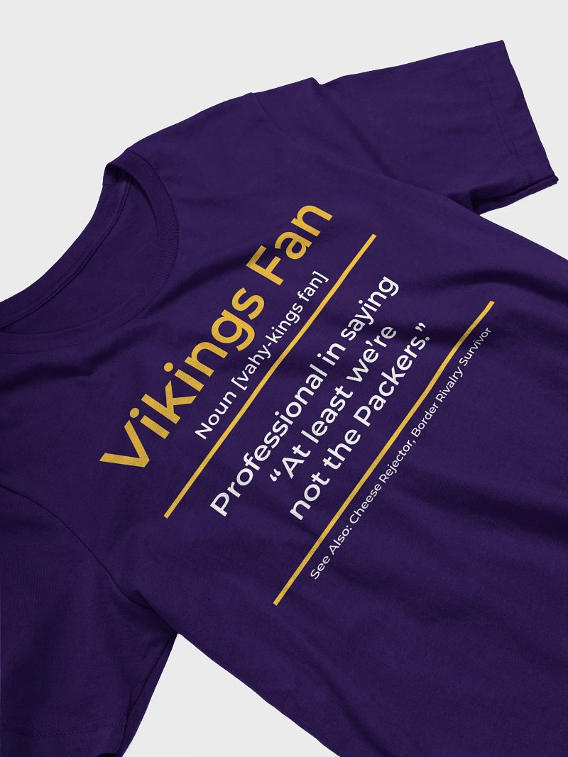 Packers – The Vikings Fan Collection – Unisex T-Shirt