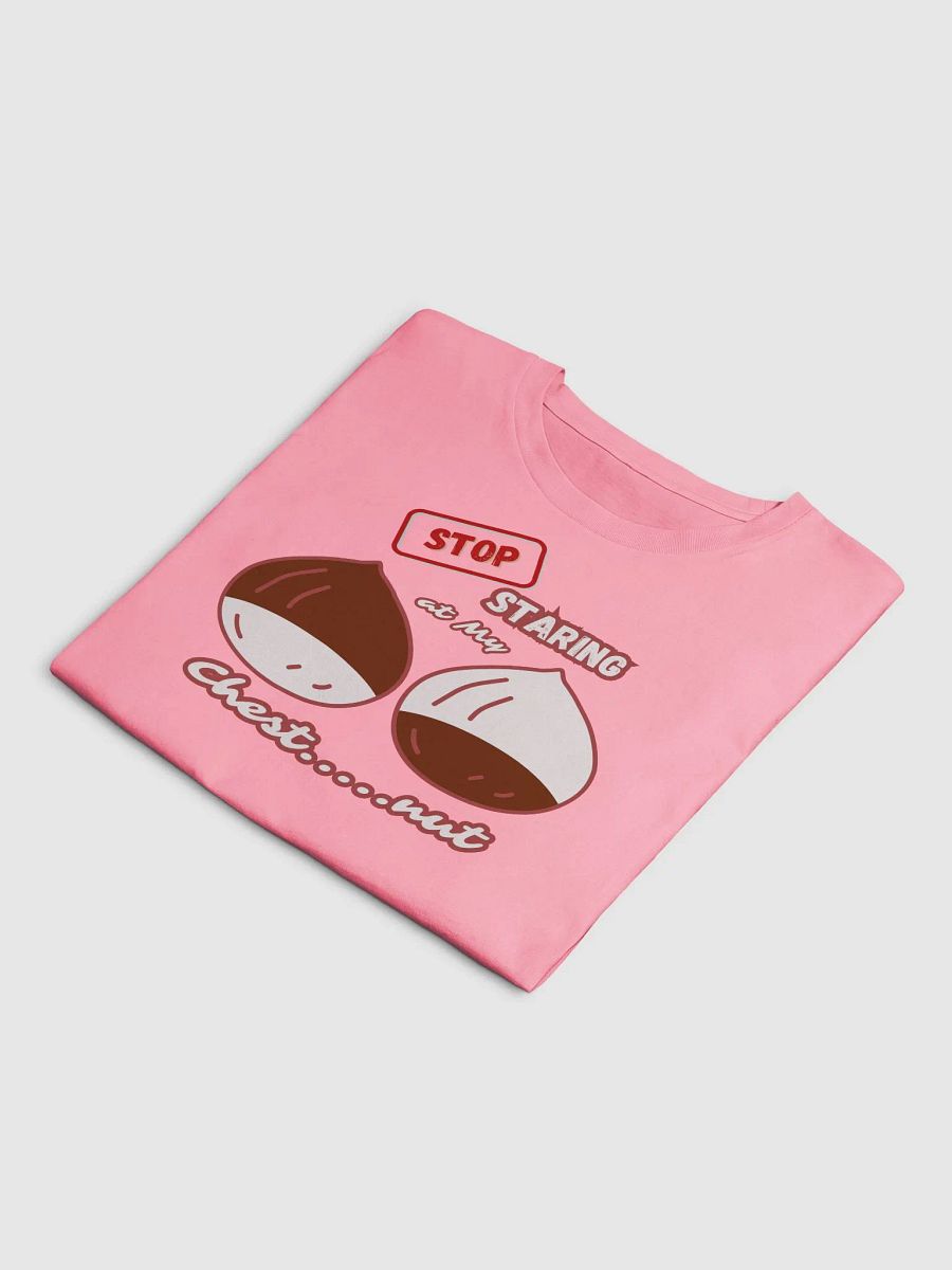 Stop Staring at My Chest....nut Women's Crop Top product image (17)