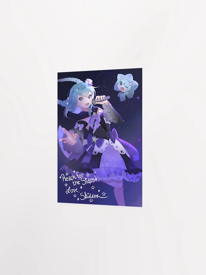 Skiddo's Starlight Serenade Matte Poster - SIGNED product image (6)
