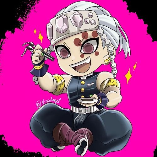 ✨Disegno vinto in Live di Tengen Uzui! 🥰✨ #art #artist #drawing #lineart #artwork #commissionopen #vgen #vgenopen #demonslaye...