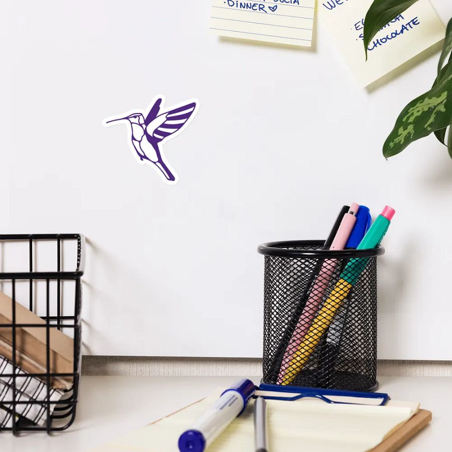Elegant Hummingbird Die-Cut Magnet product image (3)