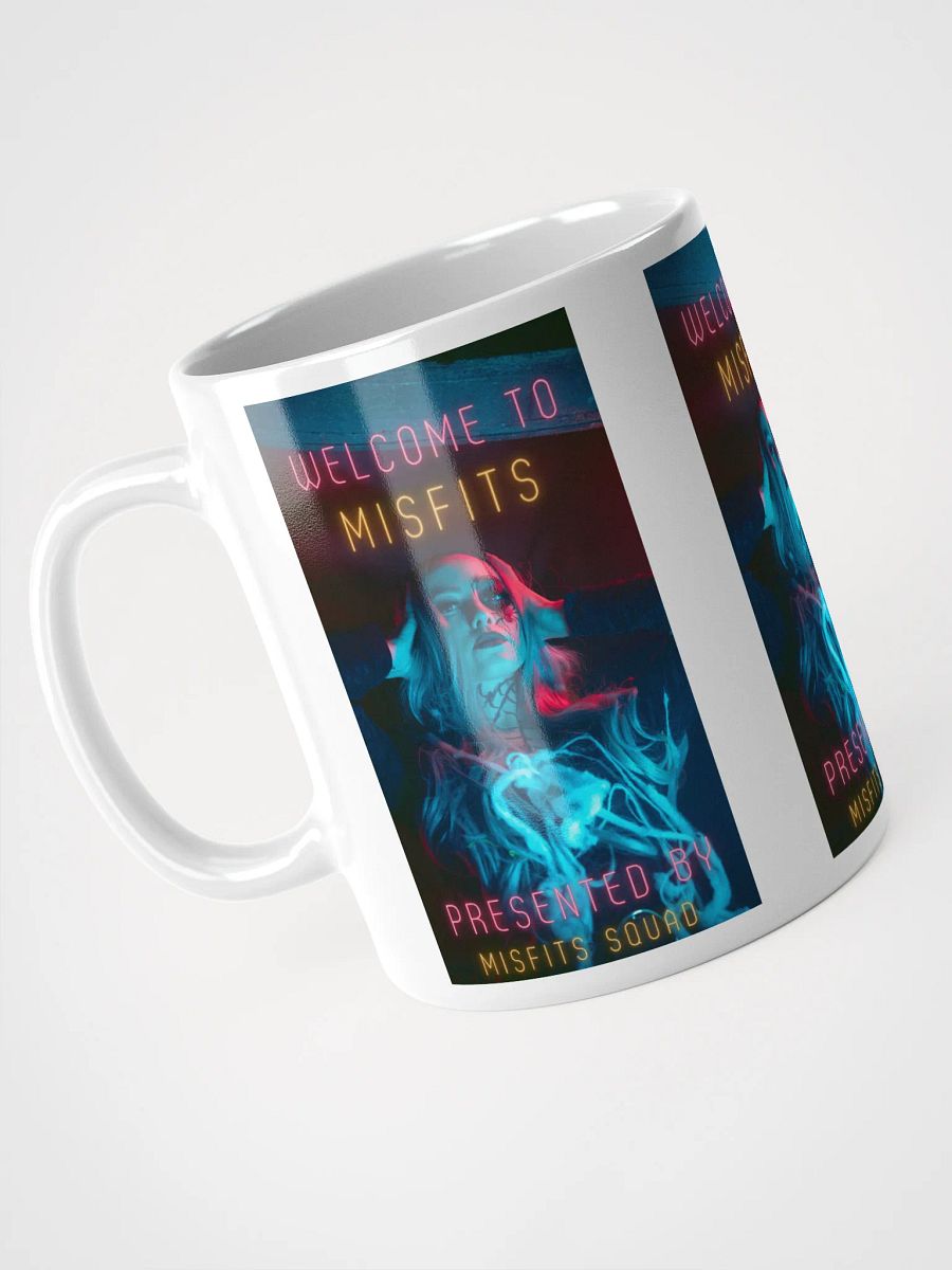 Welcome to Misfits White Glossy Mug product image (3)