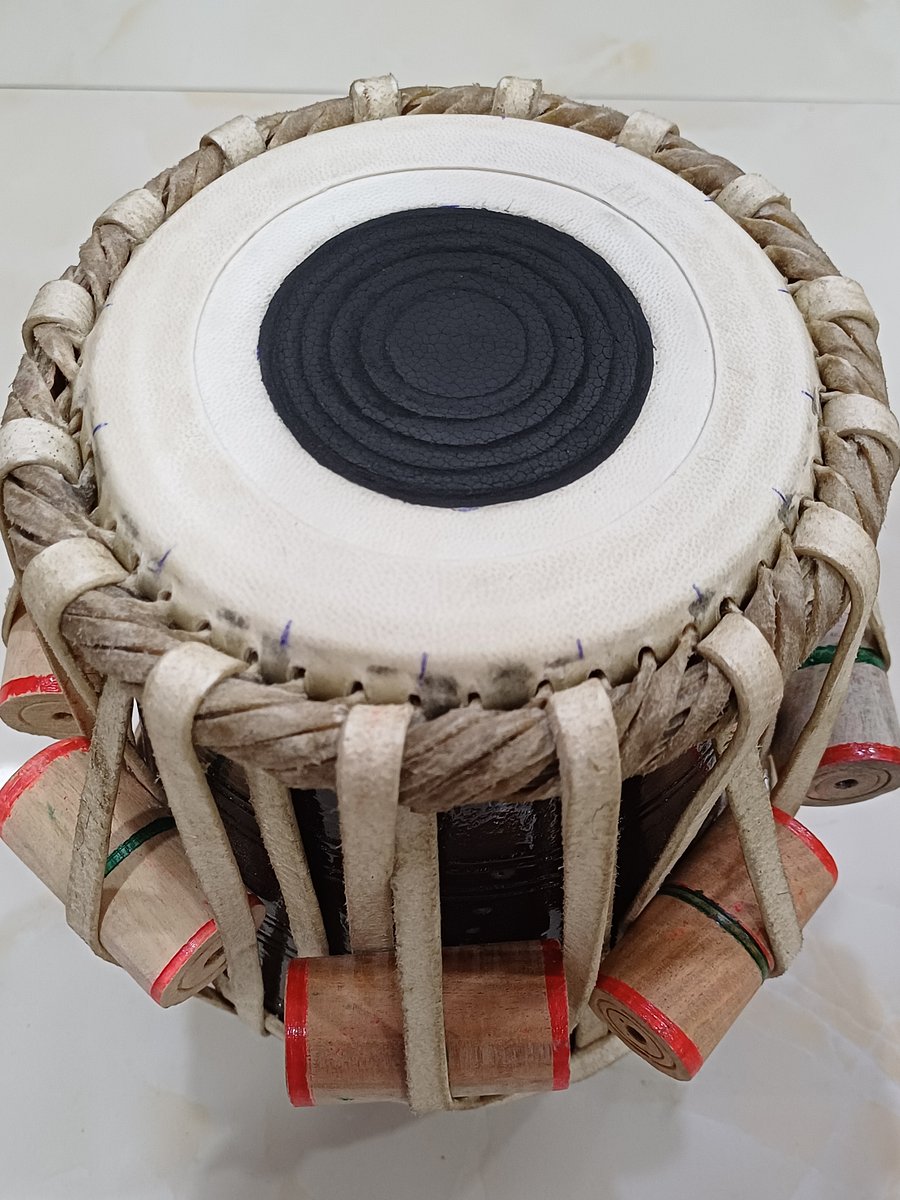 Black sheesham wood tabla product image (3)