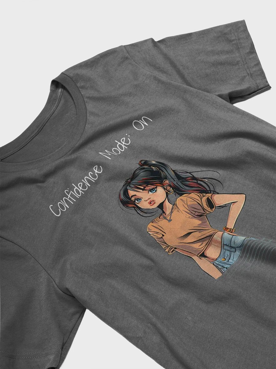 Confidence Mode: On - Manga T-shirt product image (3)