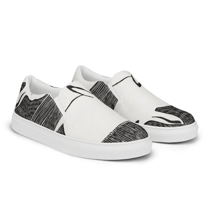 Premium White Men's Slip-On Shoes n. 18 product image (2)