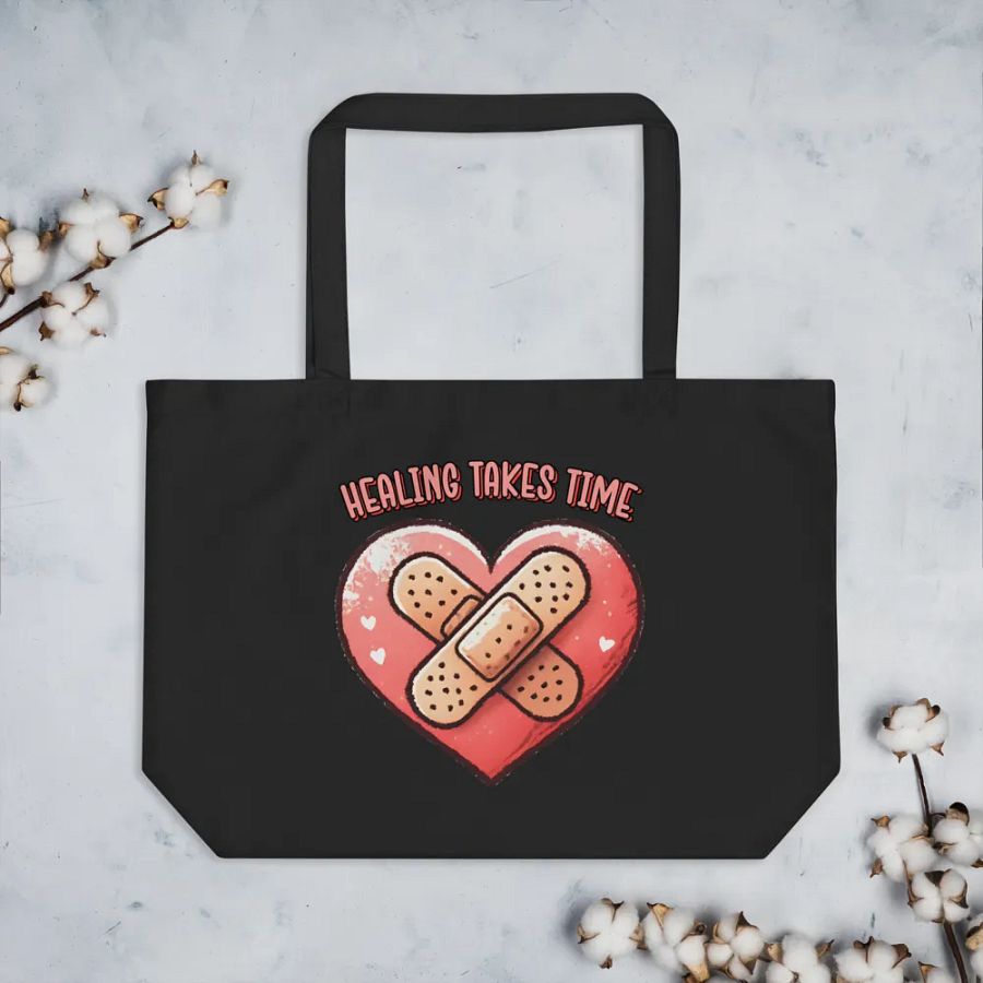 Healing Takes Time Tote product image (4)