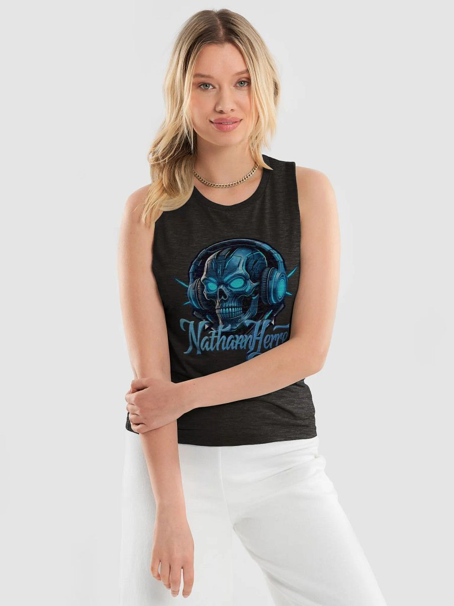 Digital Skull Soundwaves Women's Muscle Tank product image (3)