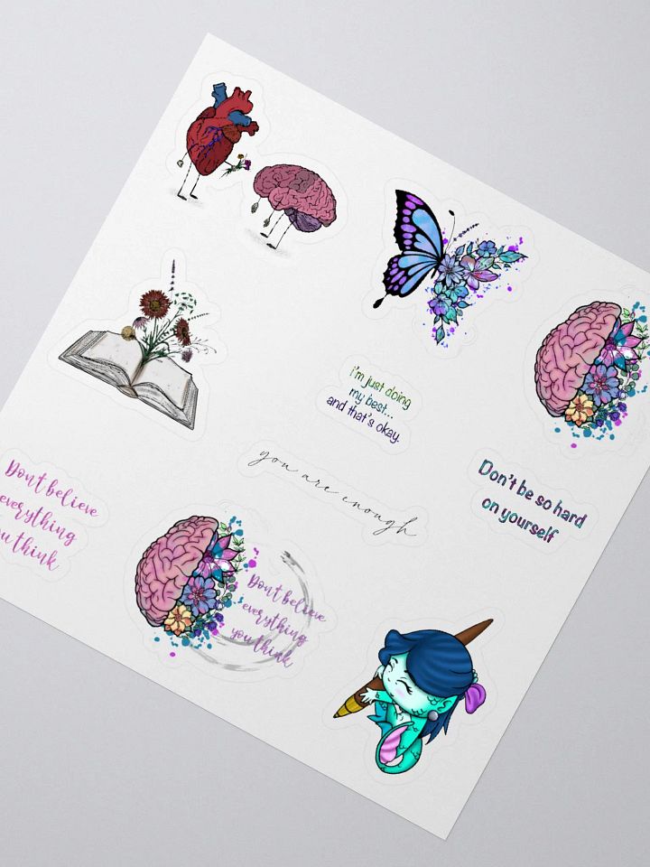 Mind Health Matters Sticker Pack product image (2)