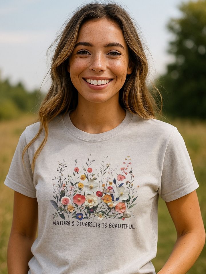 Nature's Diversity Is Beautiful Unisex T-shirt product image (1)