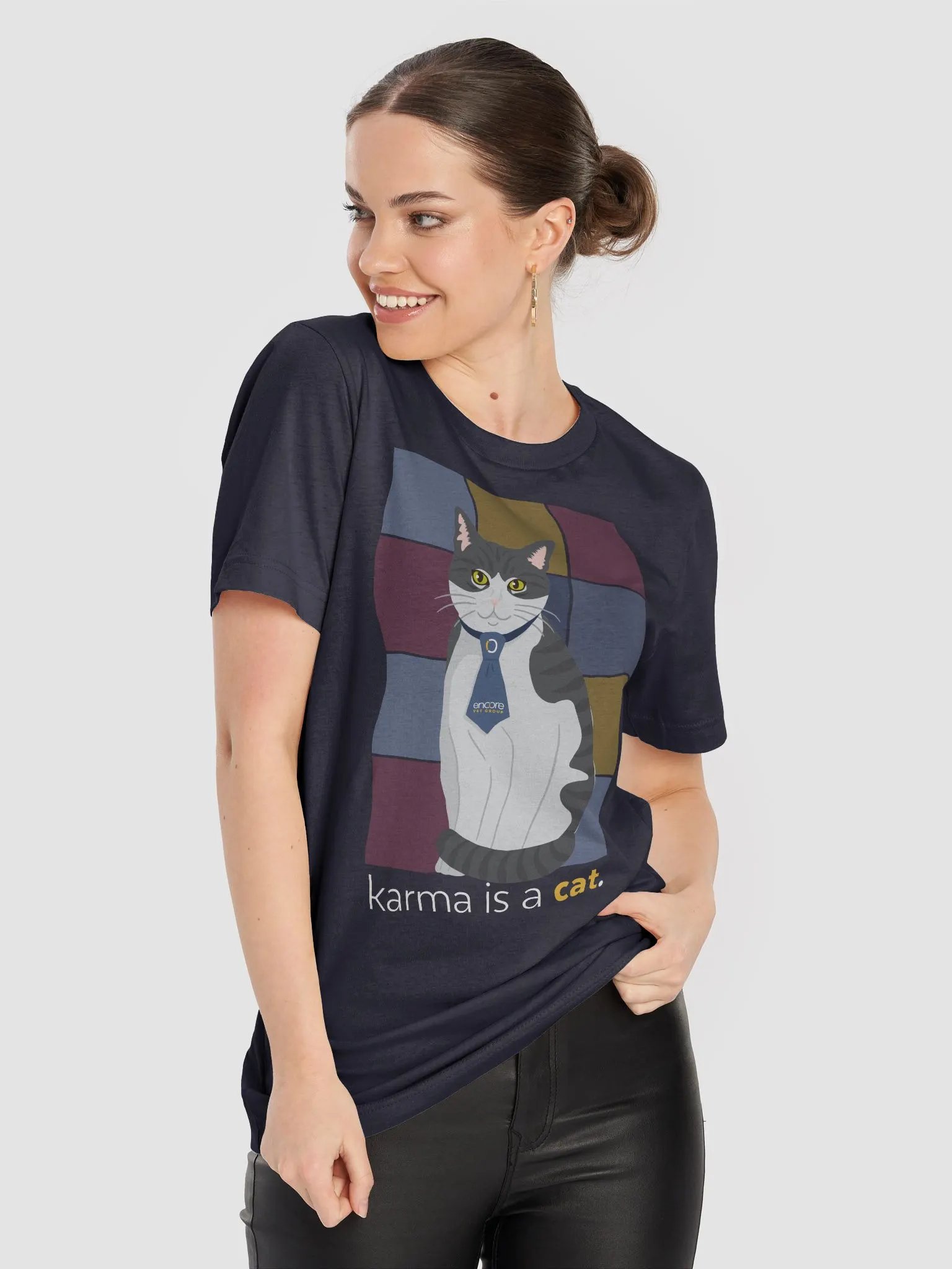 Encore Karma is a Cat Bella & Canvas Short Sleeve T-Shirt product image (8)