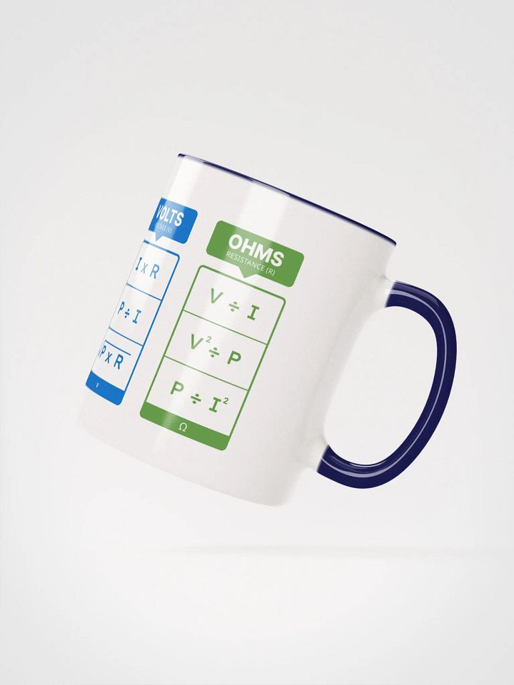 Electrical Formulas - Ceramic Mug Colorful Interior product image (12)