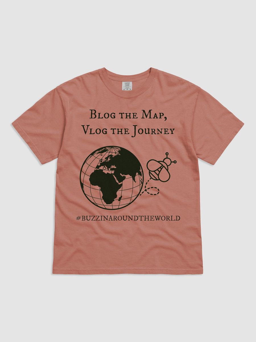 Blog The Map, Vlog The Journey T-Shirt product image (1)
