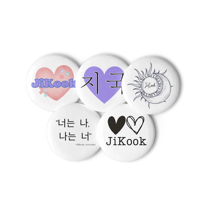 JiKook Pin Badges product image (1)