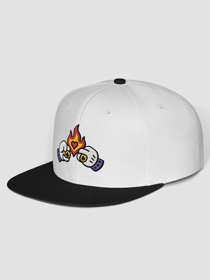 Flame Heart Snapback Cap product image (114)