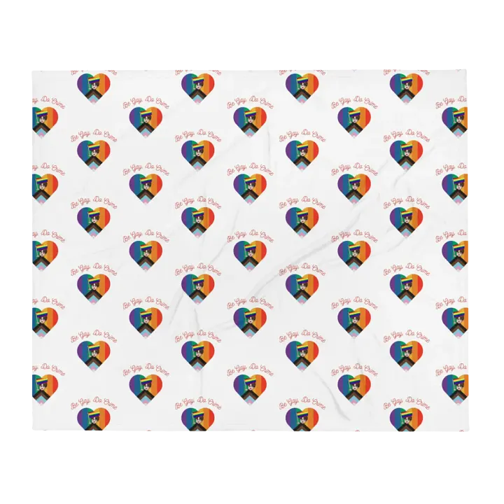 Be Gay, Do Crime Throw Blanket product image (2)