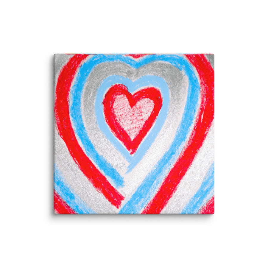 Brilliant Love Heart Canvas product image (3)