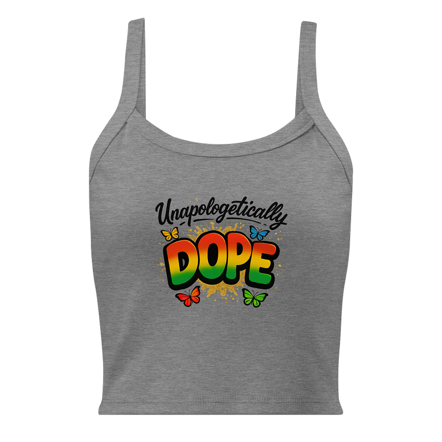 Dope Butterfly Dreams Ribbed Tank product image (1)