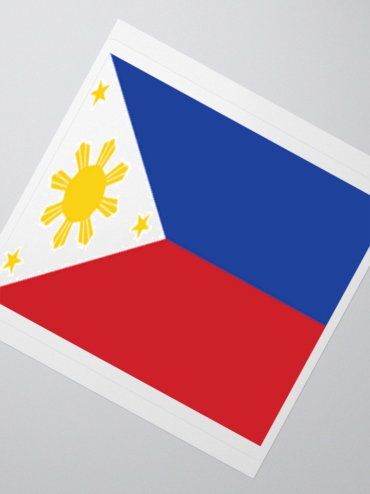 Exclusive Philippine Flag Kiss-Cut Stickers - High-Quality Vinyl, Multiple Sizes product image (6)