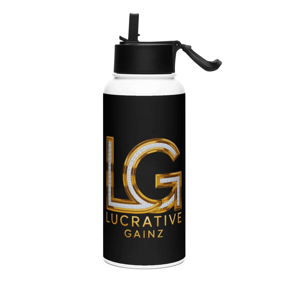 Lucrative Gold Diamonds 32oz Steel Tumbler product image (1)