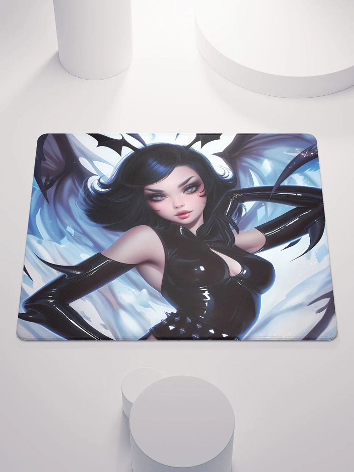Demon Girl in Pin-up style, digital art, fantasy art product image (1)