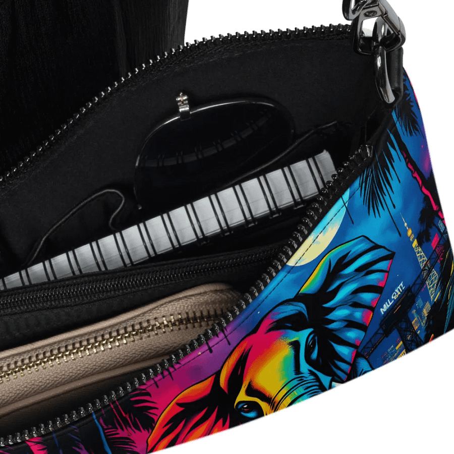 Charcoal Chic All-Over Crossbody Bag product image (6)