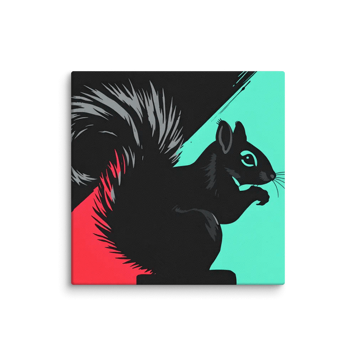 Squirrel Silhouette Canvas product image (7)