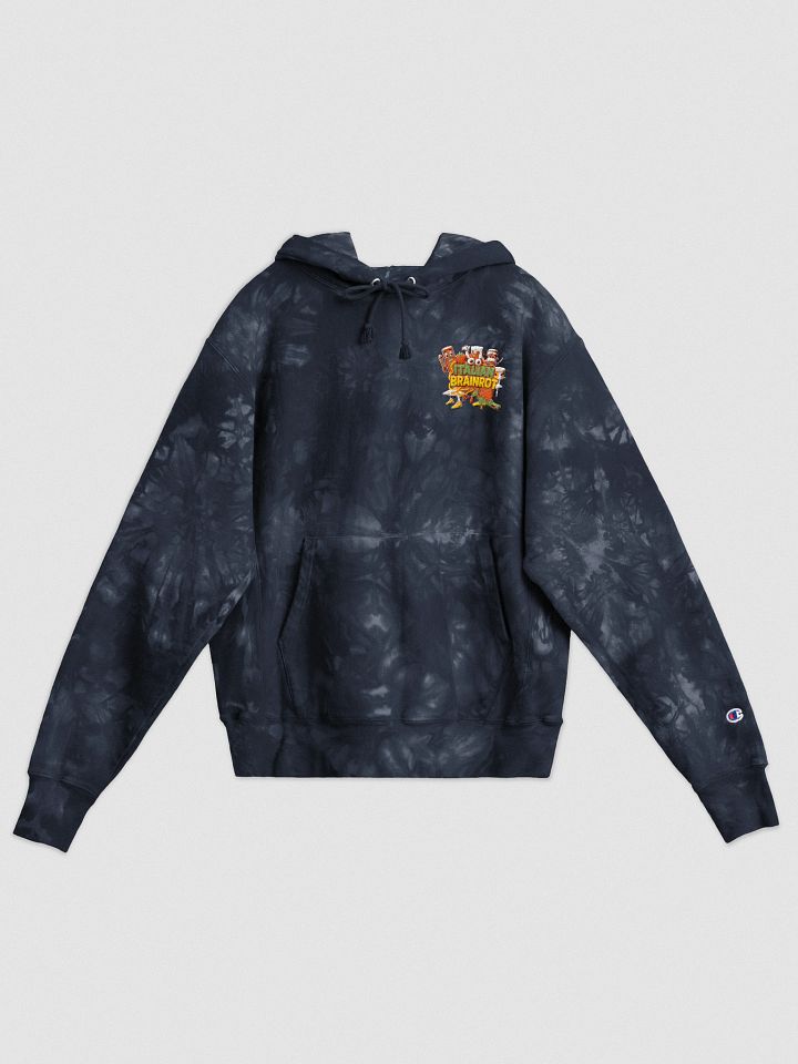 🧠 Italian Brainrot Champion Tie-Dye Hoodie 🇮🇹 product image (2)