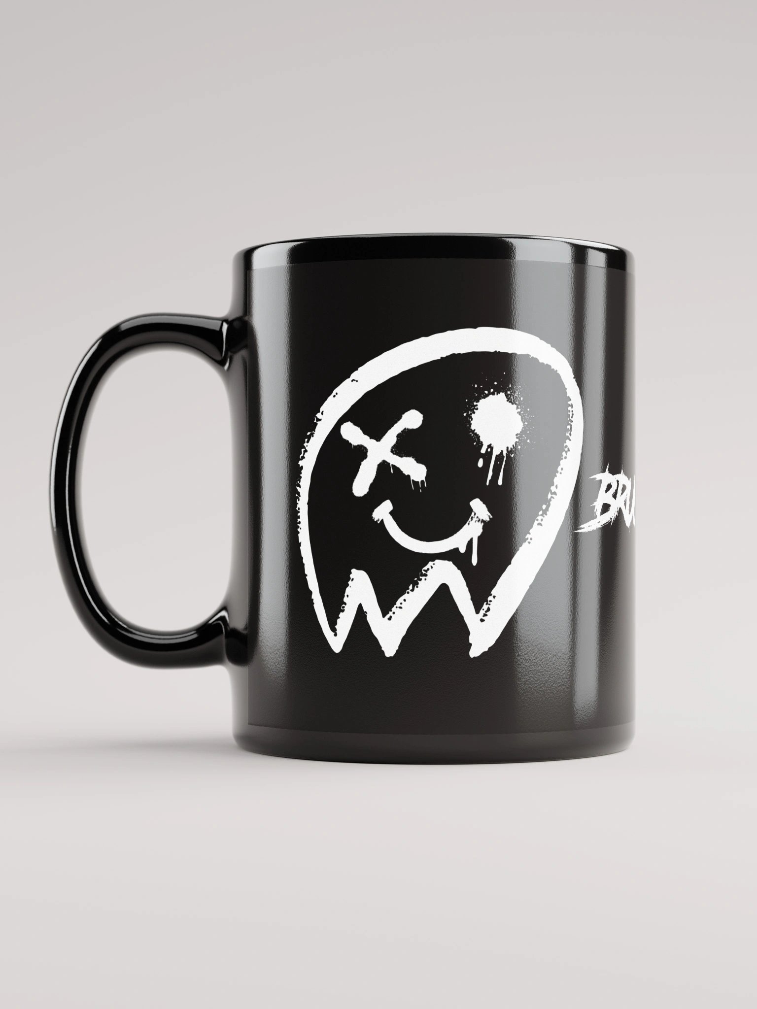 Ghost Bruce Jay Black Glossy Mug product image (6)