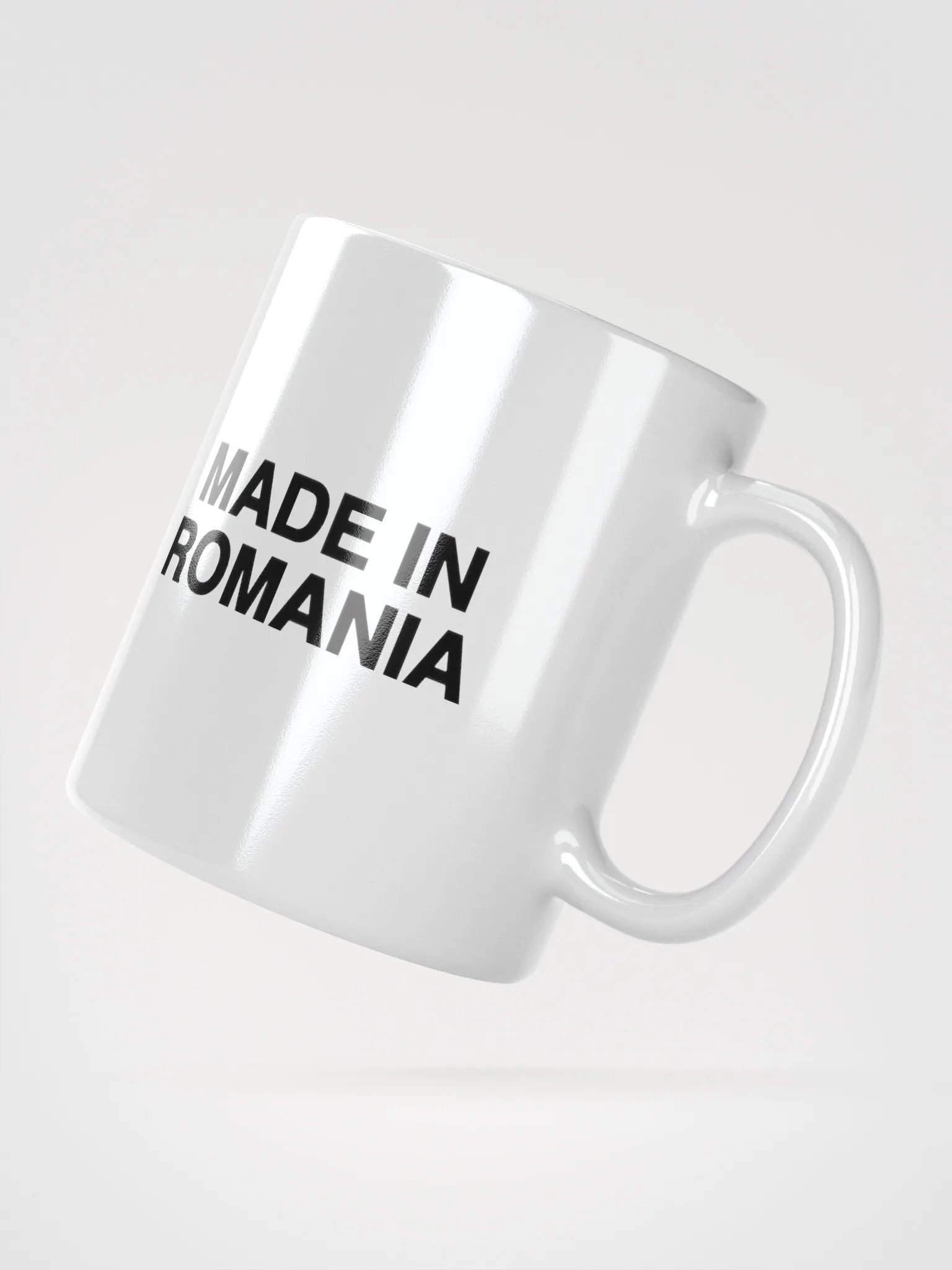 Made in Romania White Mug product image (2)