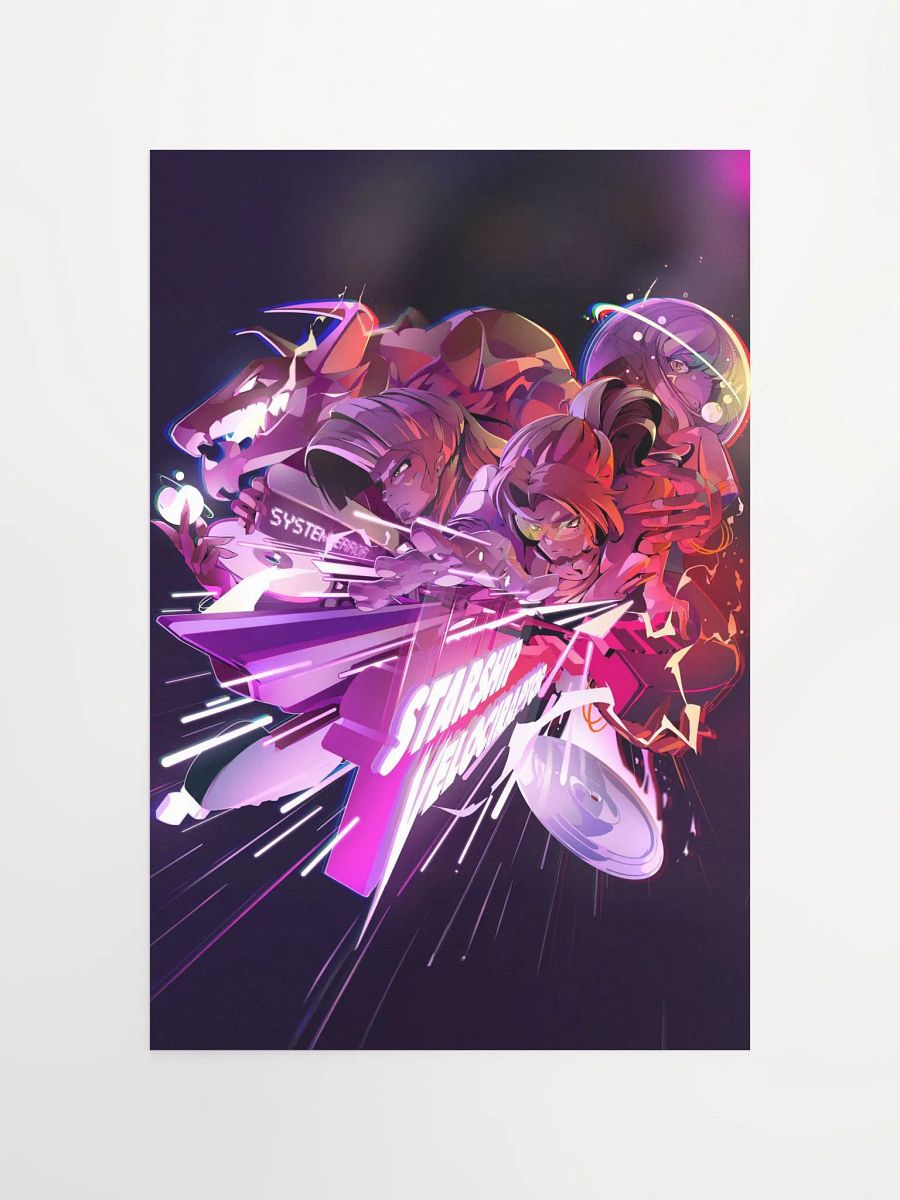 Starship Velociraptor Poster product image (4)