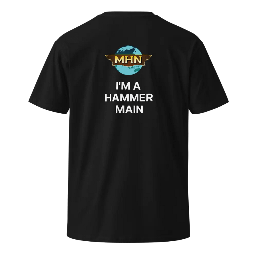 I'm A Hammer Main MHN Emblem Unisex T-Shirt Black/Grey/Navy product image (2)