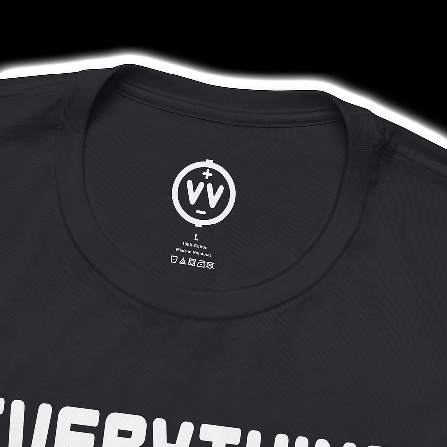 Modular Synthesizer T-Shirt - Everything In Modulation (Make Noise Maths) WHITE PRINT product image (2)