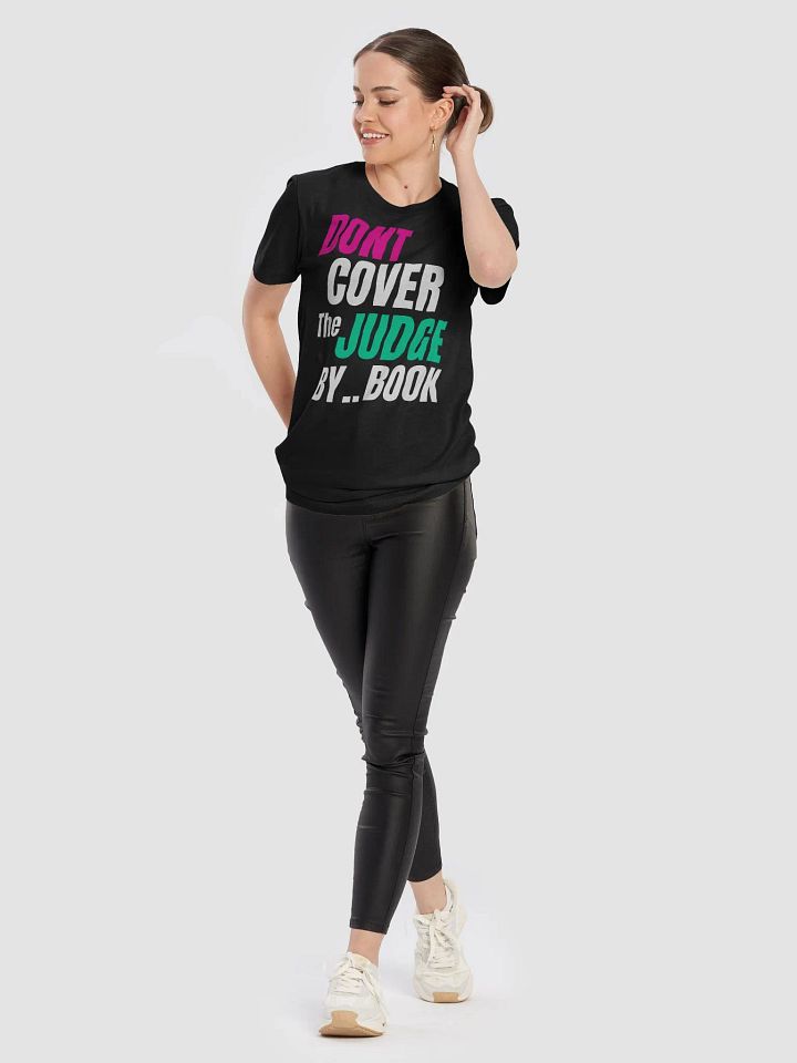 Don't Judge a Book by Its Cover... Unless It's a Cookbook!" Bella + Canvas Supersoft A Funny Quote T-Shirt product image (2)