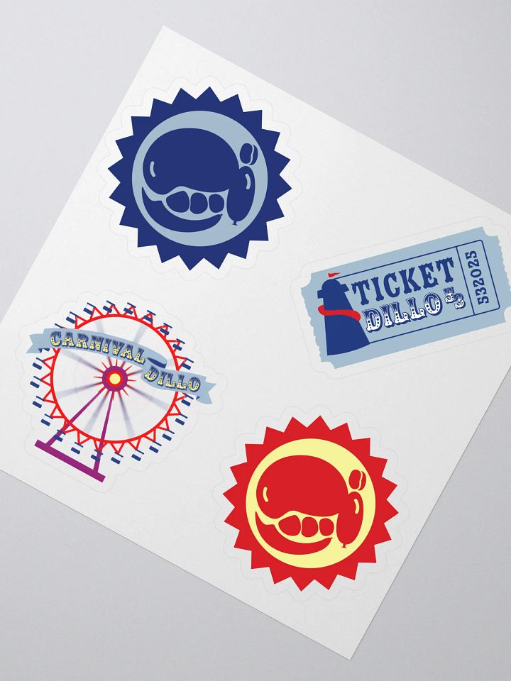 Stickers - Carnival Dillo Set 2 product image (2)